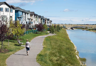 Airdrie city view