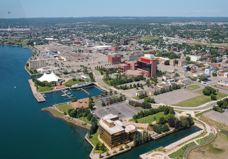 Camrose city view