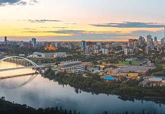 Edmonton city view