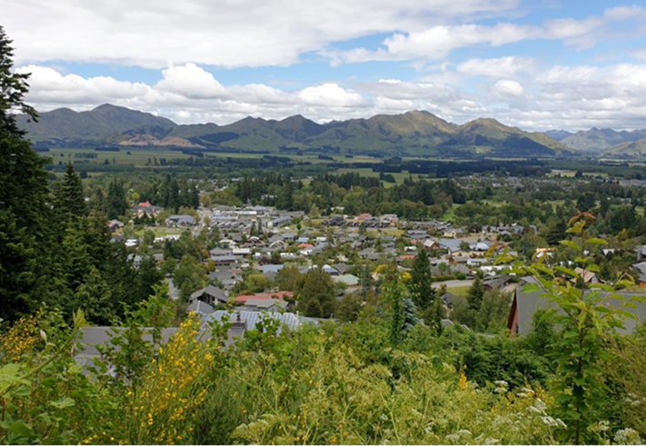Hanmer city view